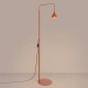 Nox lampa podłogowa 1xE14 ochra czerwona SL.2586