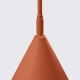 Nox lampa podłogowa 1xE14 ochra czerwona SL.2586