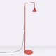 Nox lampa podłogowa 1xE14 czerwona SL.2593