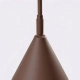Nox lampa podłogowa 1xE14 brązowa SL.2594