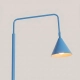 Nox lampa podłogowa 1xE14 błękitna SL.2595