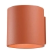 Orbis 1 kinkiet 1xG9 ochra czerwona SL.2095 Sollux Lighting