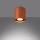 Orbis 1 lampa sufitowa 1xGU10 ochra czerwona SL.2093