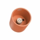 Orbis 1 lampa sufitowa 1xGU10 ochra czerwona SL.2093