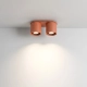 Orbis 2 lampa sufitowa 2xGU10 ochra czerwona SL.2094