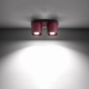 Orbis 2 lampa sufitowa 2xGU10 burgund SL.2097