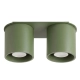 Orbis 2 lampa sufitowa 2xGU10 zielona oliwka SL.2103 Sollux Lighting