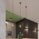 Orbis 2 lampa sufitowa 2xGU10 zielona oliwka SL.2103