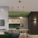 Orbis 2 lampa sufitowa 2xGU10 zielona oliwka SL.2103
