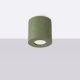 Orbis lampa sufitowa 1xGU10 beton, zielona oliwka SL.1841