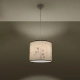 Owls 30 lampa wisząca 1xE27 wielokolorowa SL.1422