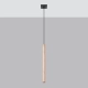 Pastelo 1 lampa wisząca 1xG9 drewno SL.1266