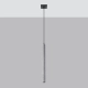 Pastelo 1 lampa wisząca 1xG9 beton SL.1271
