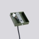 Pastelo 1 lampa wisząca 1xG9 zielona oliwka SL.1518