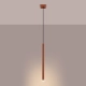 Pastelo 1 lampa wisząca 1xG9 ochra czerwona SL.1524