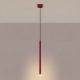 Pastelo 1 lampa wisząca 1xG9 burgund SL.2121