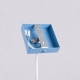 Pastelo 1 lampa wisząca 1xG9 błękitna SL.2149