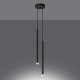 Pastelo 2 lampa wisząca 2xG9 czarna SL.1304