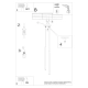 Pastelo 2 lampa wisząca 2xG9 czarna SL.1304