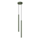 Pastelo 2 lampa wisząca 2xG9 zielona oliwka SL.1519 Sollux Lighting