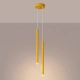 Pastelo 2 lampa wisząca 2xG9 żółta SL.2138