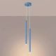 Pastelo 2 lampa wisząca 2xG9 błękitna SL.2150