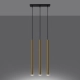Pastelo 3L lampa wisząca 3xG9 złoty połysk SL.1196
