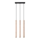 Pastelo 3L lampa wisząca 3xG9 drewno SL.1267 Sollux Lighting