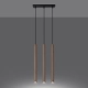 Pastelo 3L lampa wisząca 3xG9 drewno SL.1267