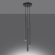Pastelo 3P lampa wisząca 3xG9 beton SL.1273