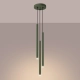 Pastelo 3P lampa wisząca 3xG9 zielona oliwka SL.1521