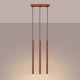 Pastelo 3 lampa wisząca 3xG9 ochra czerwona SL.1526