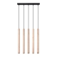Pastelo 5L lampa wisząca 5xG9 drewno SL.1269 Sollux Lighting