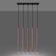 Pastelo 5L lampa wisząca 5xG9 drewno SL.1269