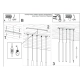 Pastelo 5L lampa wisząca 5xG9 beton SL.1274