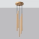 Pastelo 5P lampa wisząca 5xG9 złota SL.1174