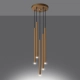 Pastelo 5P lampa wisząca 5xG9 złota SL.1174