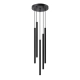 Pastelo 5P lampa wisząca 5xG9 czarna SL.1176 Sollux Lighting