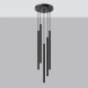 Pastelo 5P lampa wisząca 5xG9 czarna SL.1176