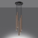 Pastelo 5P lampa wisząca 5xG9 drewno SL.1270