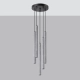 Pastelo 5P lampa wisząca 5xG9 beton SL.1275