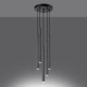 Pastelo 5P lampa wisząca 5xG9 beton SL.1275