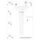 Pastelo 5P lampa wisząca 5xG9 beton SL.1275