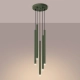 Pastelo 5P lampa wisząca 5xG9 zielona oliwka SL.1522