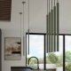 Pastelo 5P lampa wisząca 5xG9 zielona oliwka SL.1522