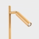 Pastelo lampa biurkowa 1xG9 złota SL.1470