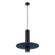 Pelta 1 lampa wisząca 1xGU10 czarna, granatowa SL.1884