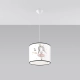 Princess 30 lampa wisząca 1xE27 wielokolorowa SL.1414