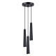 Prysm 3P lampa wisząca 3xG9 czarna SL.1401 Sollux Lighting