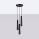 Prysm 3P lampa wisząca 3xG9 czarna SL.1401